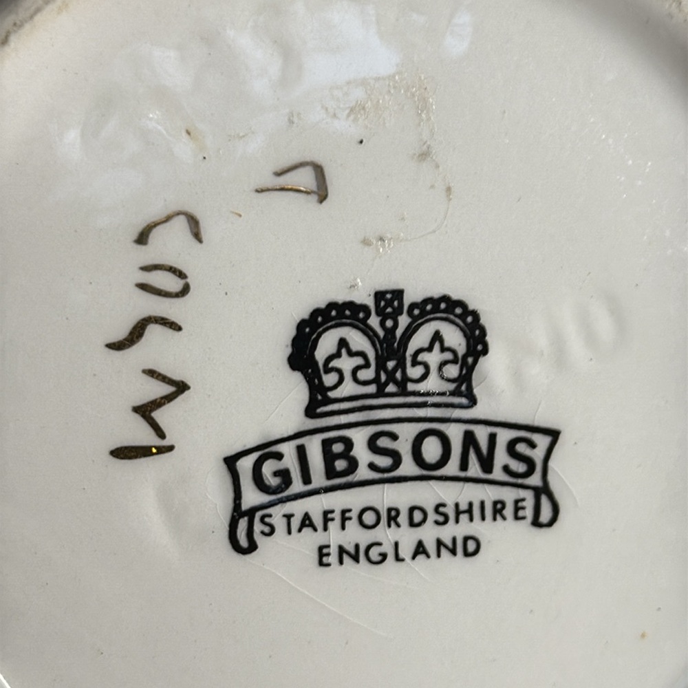 Gibson Stafford Shire England Rose Gold tea pot - Picture 11 of 12